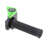 Maxbell Throttle Grip Casing Cable with Compass for 22mm Handlebar Motorcycle Green