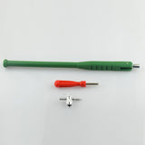 Maxbell 3 Pieces Car Truck Valve Stem Core Remover Tire Tube Install Repair Kits Set