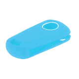 Maxbell Replacement Car 3-Button Remote Key Silicone Case Cover for Opel -Light Blue