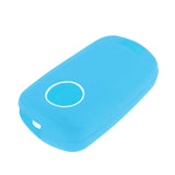 Maxbell Replacement Car 3-Button Remote Key Silicone Case Cover for Opel -Light Blue