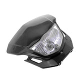 Maxbell Front Headlight HeadLamp with Black Fairing for Motorcycle Scooter Dirt Bike