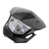 Maxbell Front Headlight HeadLamp with Black Fairing for Motorcycle Scooter Dirt Bike