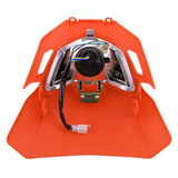 Maxbell Front Headlight HeadLamp & Orange Fairing for Motorcycle Scooter Dirt Bike