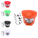 Maxbell Front Headlight HeadLamp & Orange Fairing for Motorcycle Scooter Dirt Bike