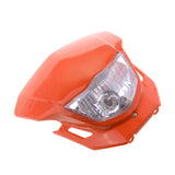 Maxbell Front Headlight HeadLamp & Orange Fairing for Motorcycle Scooter Dirt Bike