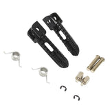 Maxbell Pair Front & Rear Footpegs Pedals for Suzuki GSXR600 GSXR750 GSXR1000 Black