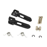 Maxbell Pair Front & Rear Footpegs Pedals for Suzuki GSXR600 GSXR750 GSXR1000 Black