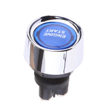 Maxbell Car Engine Start Push Button Switch Blue LED Illumination Ignition Starter