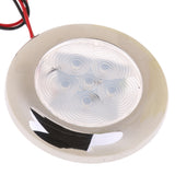 Maxbell DC 12V LED Dome Interior Stainless Round Ceiling Light Boat RV Blue