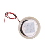 Maxbell DC 12V LED Dome Interior Stainless Round Ceiling Light Boat RV Blue