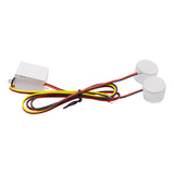 Maxbell 12-85V Car Truck Flashing Emergency Warning LED Strobe Lights Flasher White