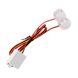 Maxbell 12-85V Car Truck Flashing Emergency Warning LED Strobe Lights Flasher White