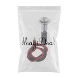 Maxbell 8mm 12V LED Dash Panel Warning Fog Light Indicator Lamp Car Van Boat Blue