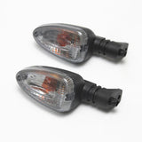 Maxbell 2 Pieces Turn Signal Indicator Lights Lamp Amber For BMW 650 750 Smoked Lens