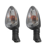 Maxbell 2 Pieces Turn Signal Indicator Lights Lamp Amber For BMW 650 750 Smoked Lens