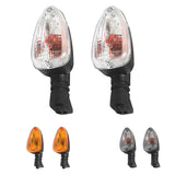 Maxbell 2 Pieces Turn Signals Indicator Lights Lamp For BMW 650 750 Amber Clear Lens