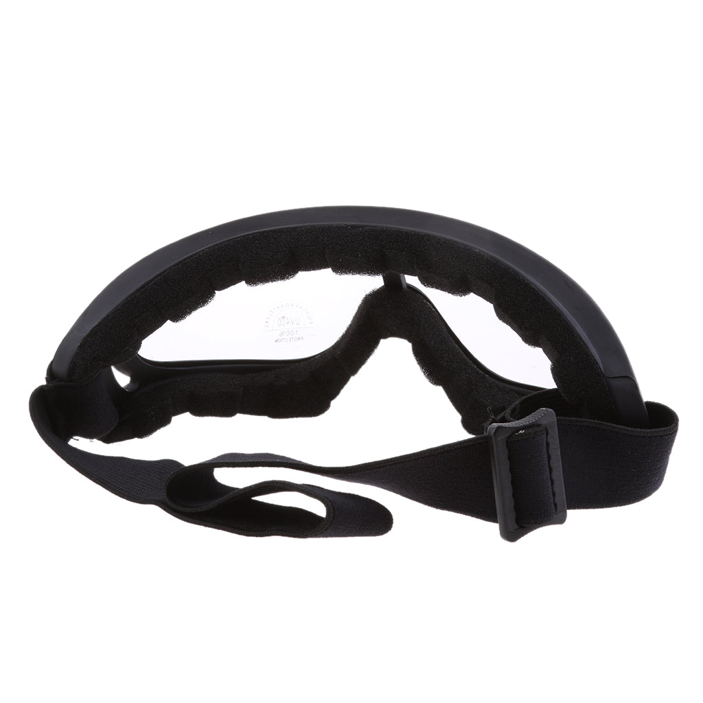 Maxbell Sports Racing Goggles Eyewear with Clear Lens for Motorcycle ATV Dirt Bike