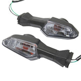 Maxbell 1 Pair Turn Signal Light Blinker Indicator for Kawasaki Ninja 300 Smoke Lens