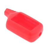 Maxbell Silicone Case for Starline B9 B6 Russia Version LCD Two Way Car Remote Red