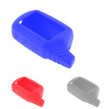 Maxbell Silicone Case for Starline B9 B6 Russia Version LCD Two Way Car Remote Blue