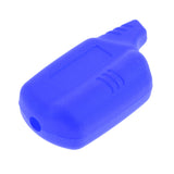 Maxbell Silicone Case for Starline B9 B6 Russia Version LCD Two Way Car Remote Blue