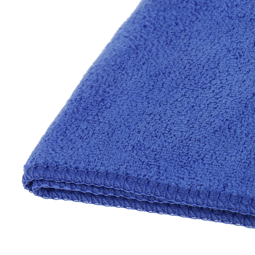 Maxbell 700mm*300mm Soft Microfibre Super Absorbent Water Cleaning Wash Towel - Blue