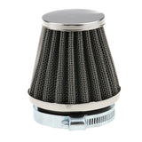 Maxbell Cone Cold Air Filter Intake Cleaner Inlet for Motorcycles 52mm