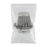 Maxbell Cone Cold Air Filter Intake Cleaner Inlet for Motorcycles 48mm