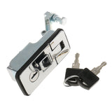 Maxbell Toolbox Trailer Truck Camper Caravan Compression Small Locks Latch - Silver