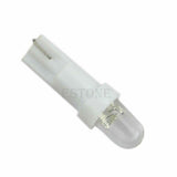 Maxbell 10pcs T5 12V White LED Car Wedge Dashboard Dash Gauge Light Lamp Bulb
