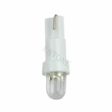 Maxbell 10pcs T5 12V White LED Car Wedge Dashboard Dash Gauge Light Lamp Bulb