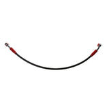 Maxbell 17.7'' Steel Braided Motorcycle Brake Lines Disc Brake Hydraulic Hose Black