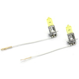 Maxbell 2pcs H3 12V 90W Headlight 2600K Halogen Car Styling Parking Bulbs Yellow