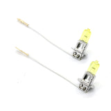 Maxbell 2pcs H3 12V 90W Headlight 2600K Halogen Car Styling Parking Bulbs Yellow