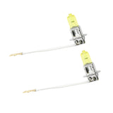 Maxbell 2pcs H3 12V 90W Headlight 2600K Halogen Car Styling Parking Bulbs Yellow