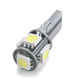 Maxbell 10Pcs T10 Led Canbus Error Free 5SMD Car Side Wedge Light Bulb White 168 194