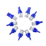 Maxbell 10Pcs T10 194 168 2825 5050 5SMD LED Super Bright Car Lights Lamp Bulb Blue