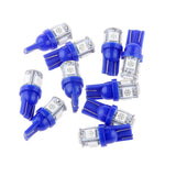 Maxbell 10Pcs T10 194 168 2825 5050 5SMD LED Super Bright Car Lights Lamp Bulb Blue