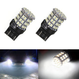 Maxbell 4x T20 7440 7443 64 SMD White 6000K Reverse Brake Tail LED Bulb Light Lamp