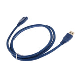 Maxbell Blue 3ft USB 3.0 High Speed A Male to Micro B Male Date Cable Adapter Cord