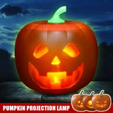 Maxbell Halloween Talking Animated Pumpkin Built-In Projector Speaker Party Decor