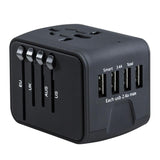 Maxbell Universal Travel Power Adapter 4 USB International Wall Power Plug Converter