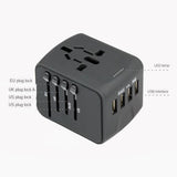 Maxbell Universal Travel Power Adapter 4 USB International Wall Power Plug Converter