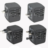 Maxbell Universal Travel Power Adapter 4 USB International Wall Power Plug Converter