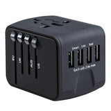 Maxbell Universal Travel Power Adapter 4 USB International Wall Power Plug Converter