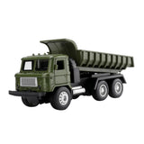 Maxbell 1:43 Military Truck Realistic Pull Back Army Cars Toys Party Favors Kids Toy dump truck