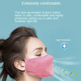 Maxbell Washable PM2.5 Mouth Mask 99% Filtration Mask for Dust Particles Pollution