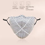 Maxbell Washable PM2.5 Mouth Mask 99% Filtration Mask for Dust Particles Pollution