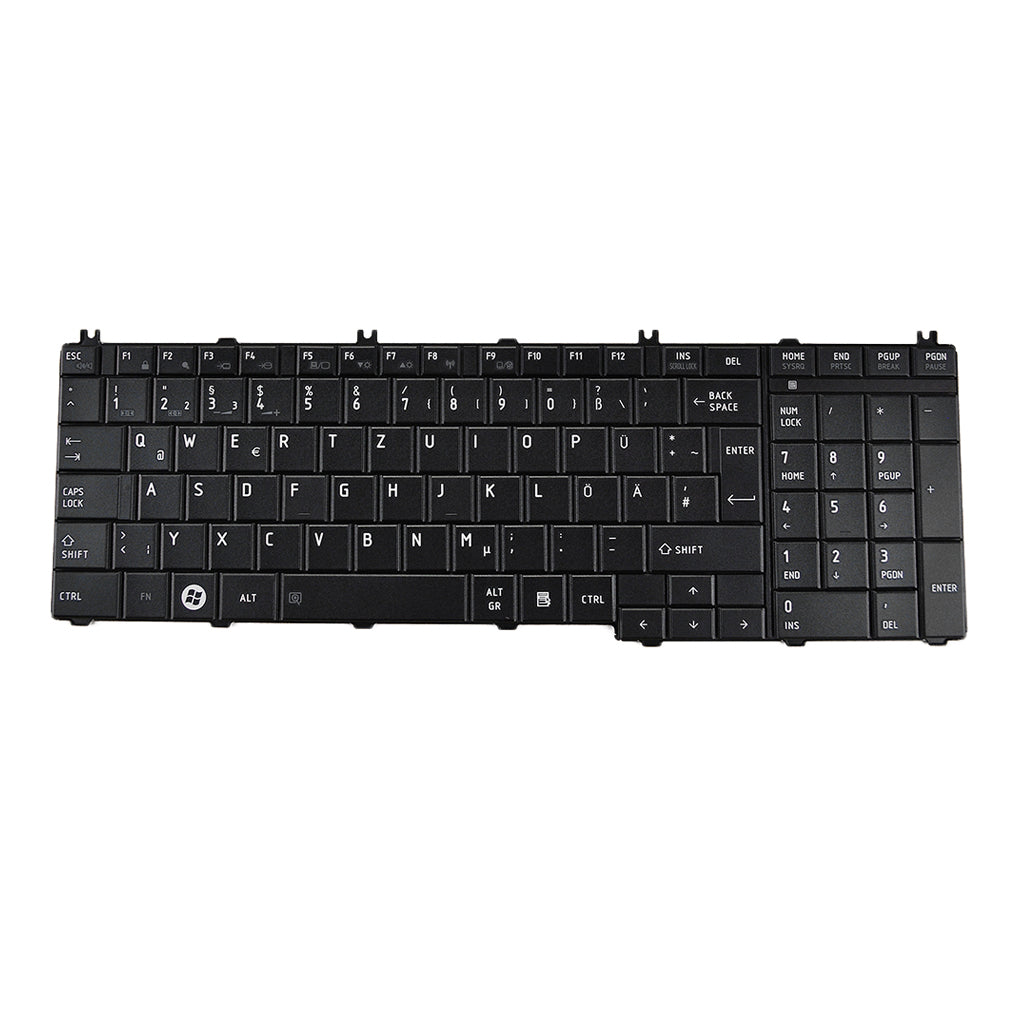 Maxbell Laptop Keyboard for Satellite C650 C660 L650 L670 L675 L675D 9Z.N4WSUV.00G