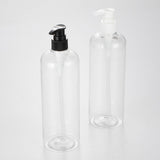 Maxbell Empty Plastic Shampoo Conditioner Pump Bottle Refillable Dispenser 500ml Black
